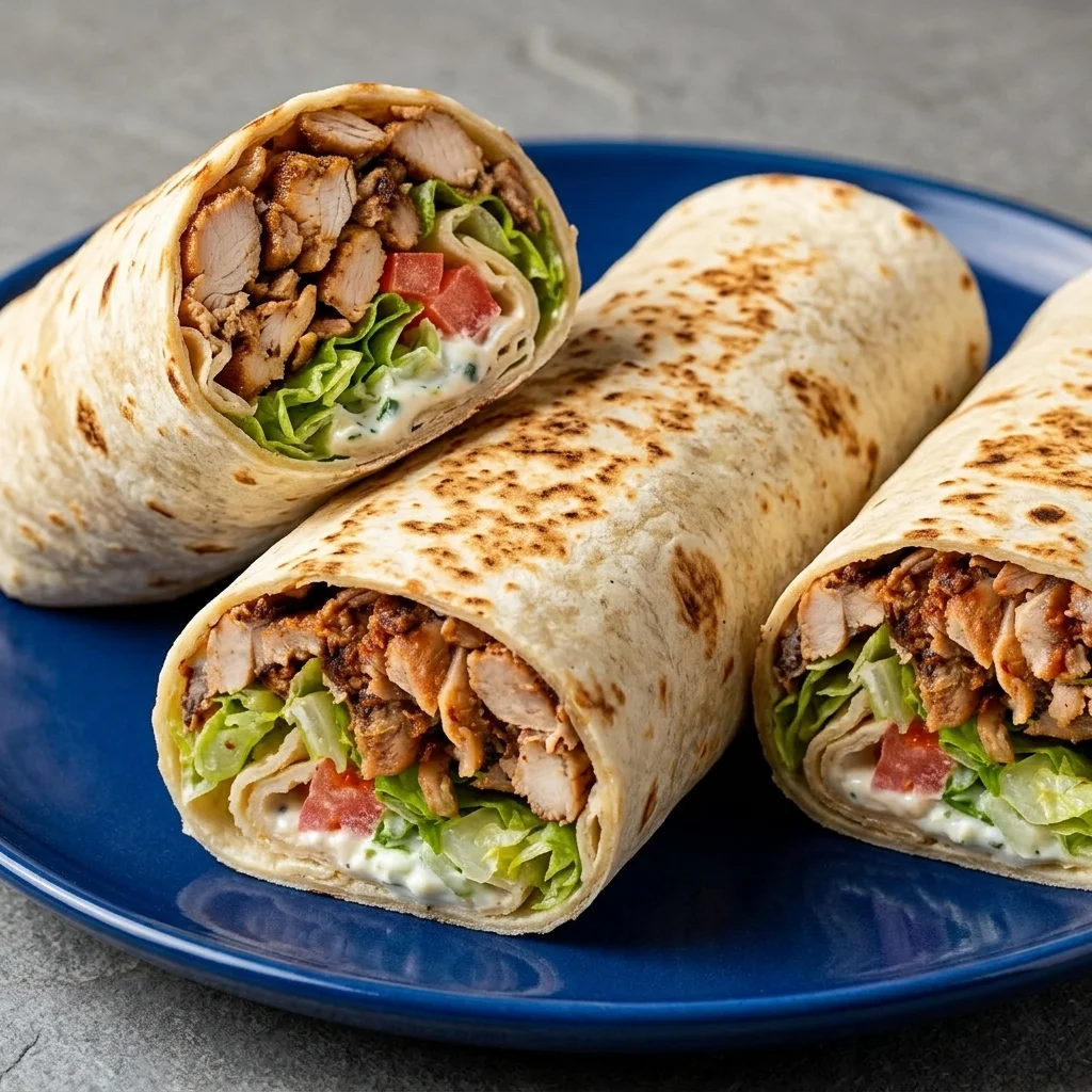 Best chicken shawarma wrap in Calgary, AB